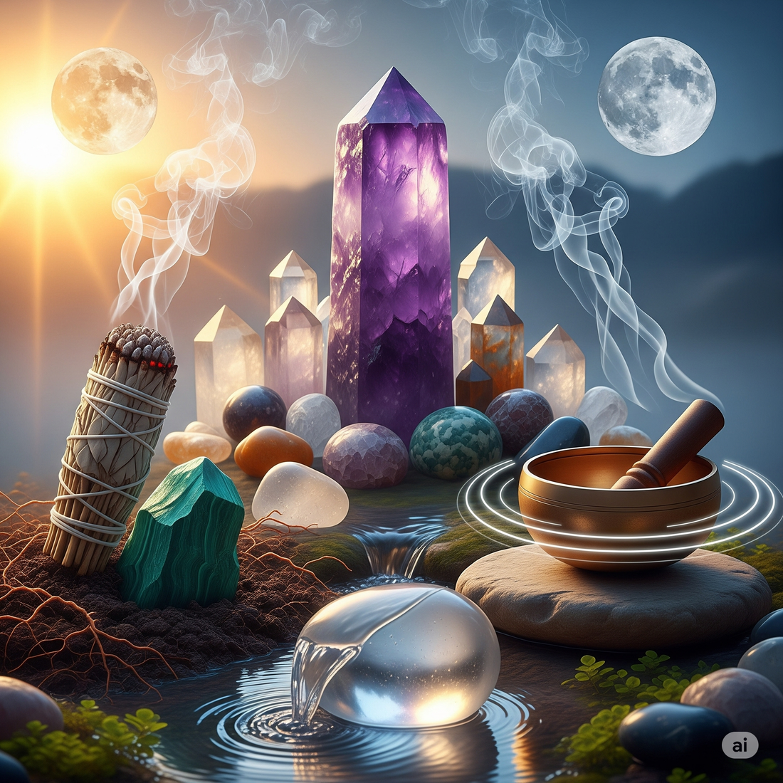 6 Essential Methods to Cleanse &amp; Charge Your Crystals