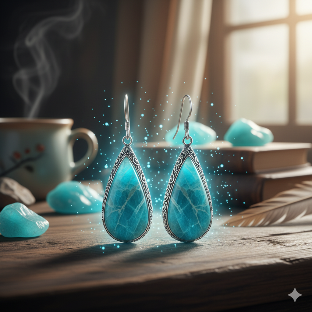 5 Key Benefits of Amazonite Earrings for Communication and Balance