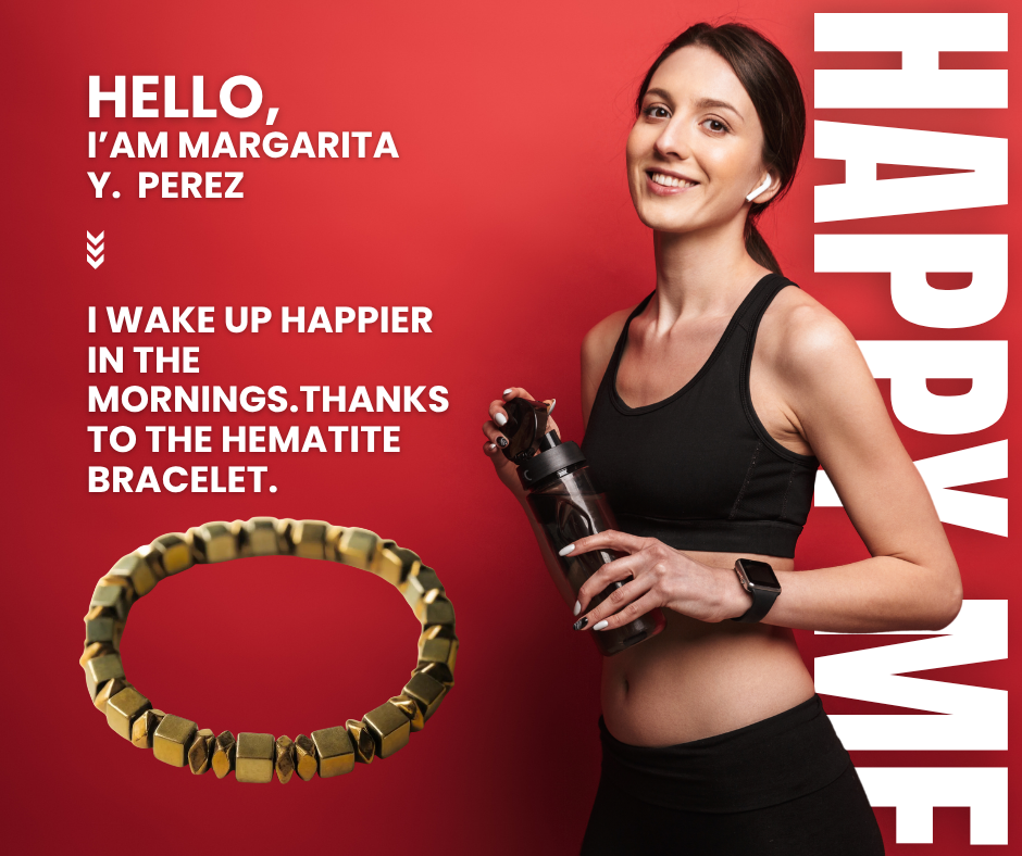 Hematite Vitality & Focus Bracelet