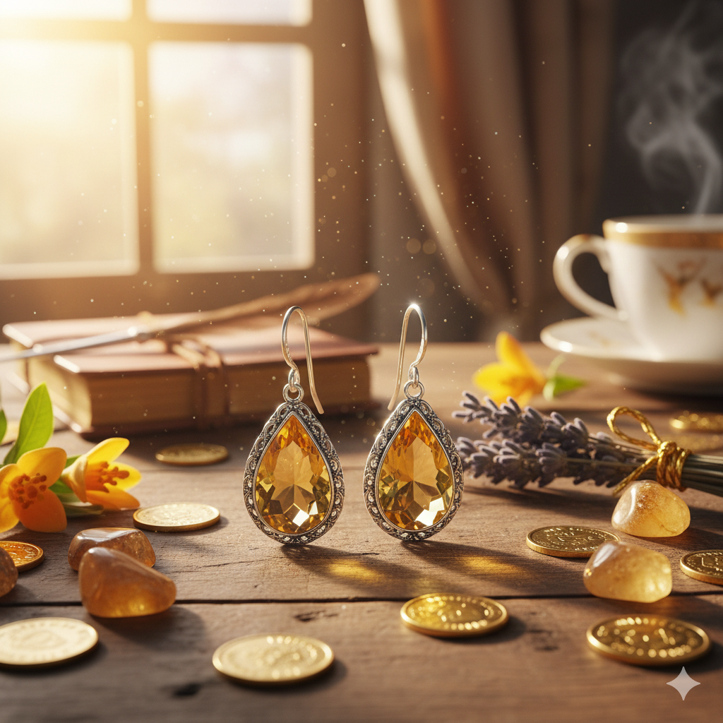 5 Key Benefits of Citrine Earrings for Abundance and Joy