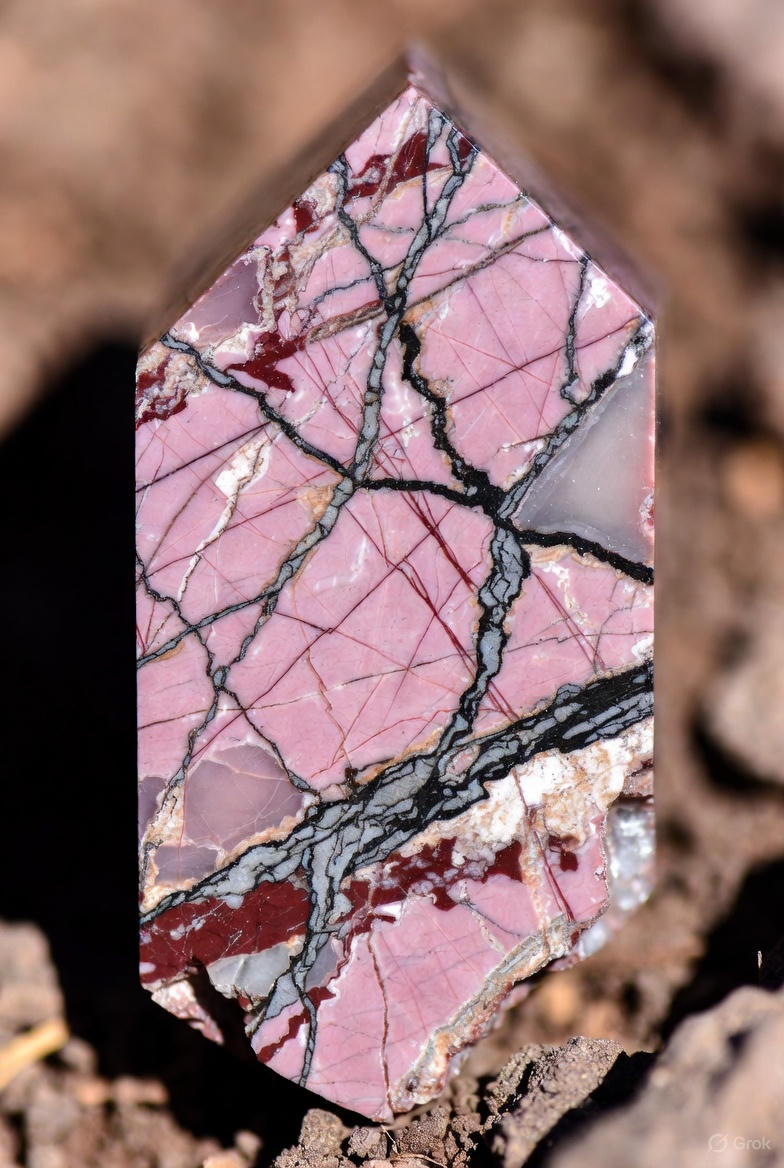 Shop the Rhodonite Collection: The "Rescue Stone" for emotional healing, compassion, and inner peace. Find beautiful pink and black jewelry.