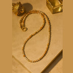 Sunstone Necklace – 3 mm Faceted Crystal