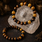 Tiger Eye Bracelet Set | The Twin Flames of Tiger Eye