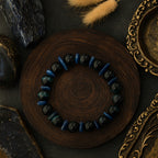 Kyanite Tiger Eye Guardian Bracelet | 10mm Premium Cut