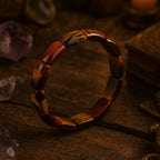 Trinity Tiger Eye Aegis Bracelet | 10x17 mm Premium Cut