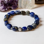 Sodalite Bracelet 8x10mm Crystal Jewelry Handmade Gemstone Gift