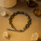 Zultanite Maliya Bracelet | 8x5 mm Faceted Oval Crystal with 925 Silver | Rare Color-Change Gemstone