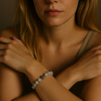 Tourmalinated Moonstone 10mm Bracelet | Afanesyova Ay Baksı – Moon Shaman