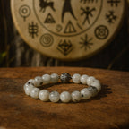 Tourmalinated Moonstone 10mm Bracelet | Afanesyova Ay Baksı – Moon Shaman