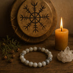 Tourmalinated Moonstone 10mm Bracelet | Afanesyova Ay Baksı – Moon Shaman