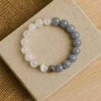 Angelite & Selenite Bracelet