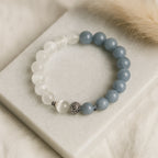 Angelite & Selenite Bracelet