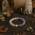 Angelite & Selenite Bracelet