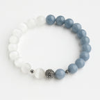 Angelite & Selenite Bracelet