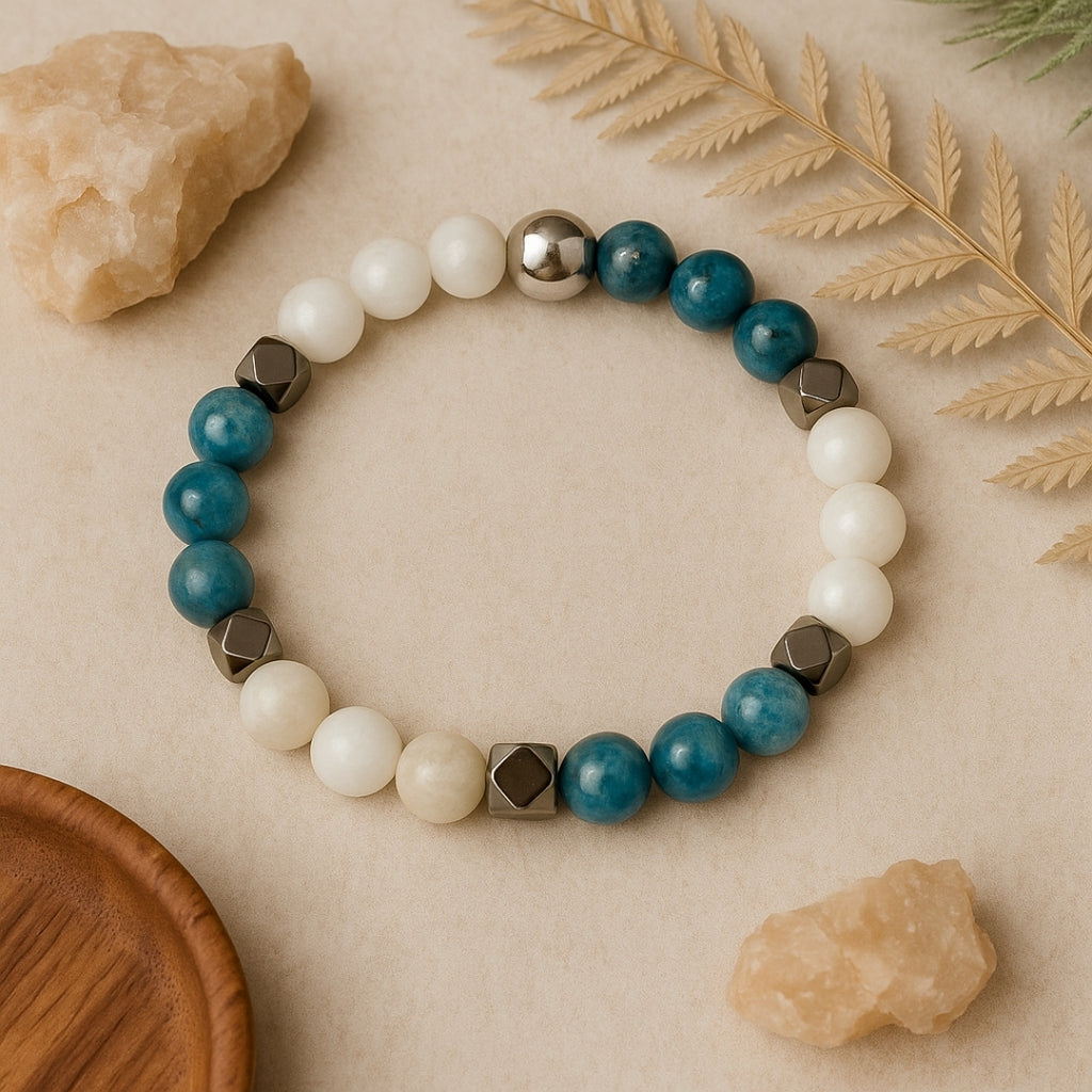 Apatite Moon Harmony Bracelet