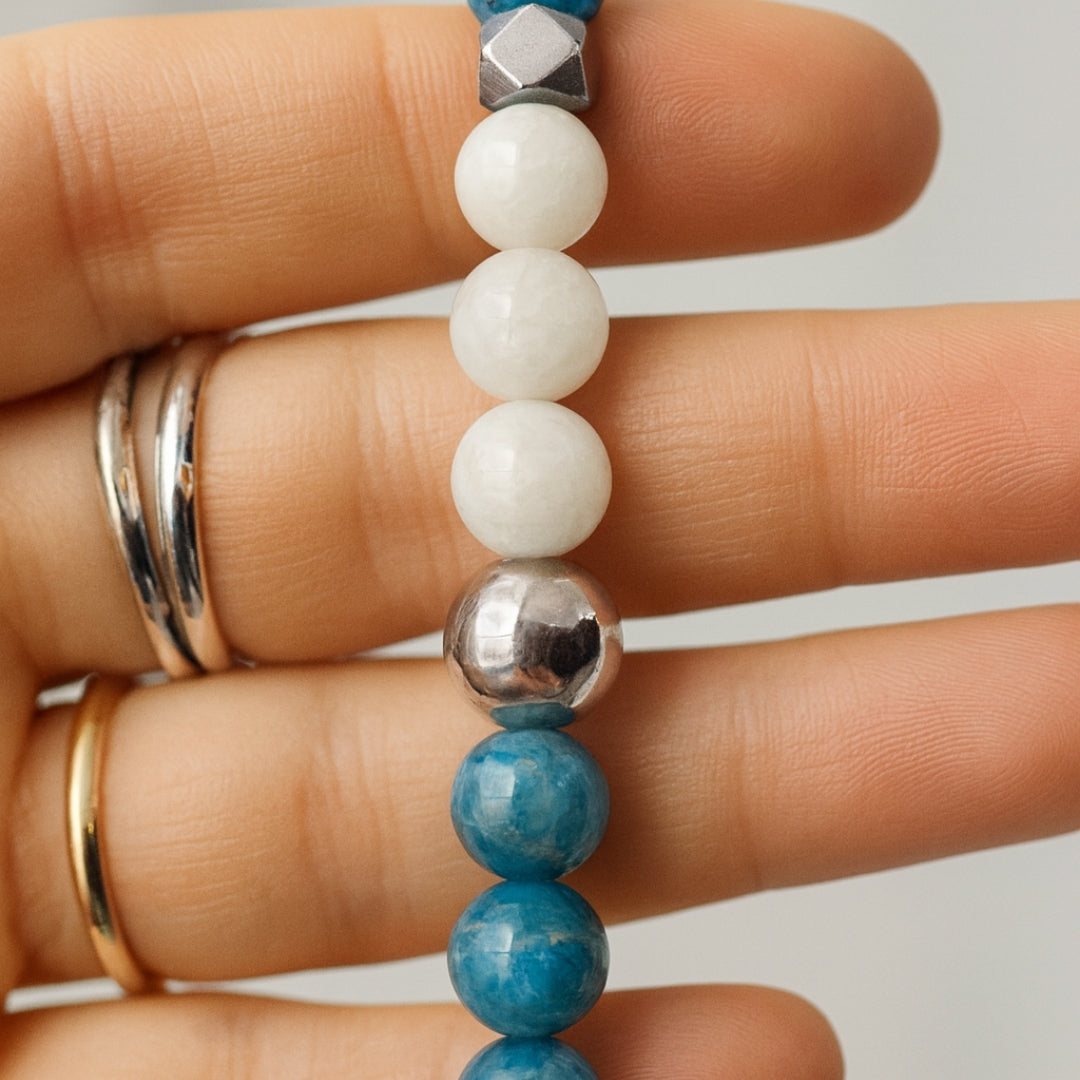 Apatite Moon Harmony Bracelet
