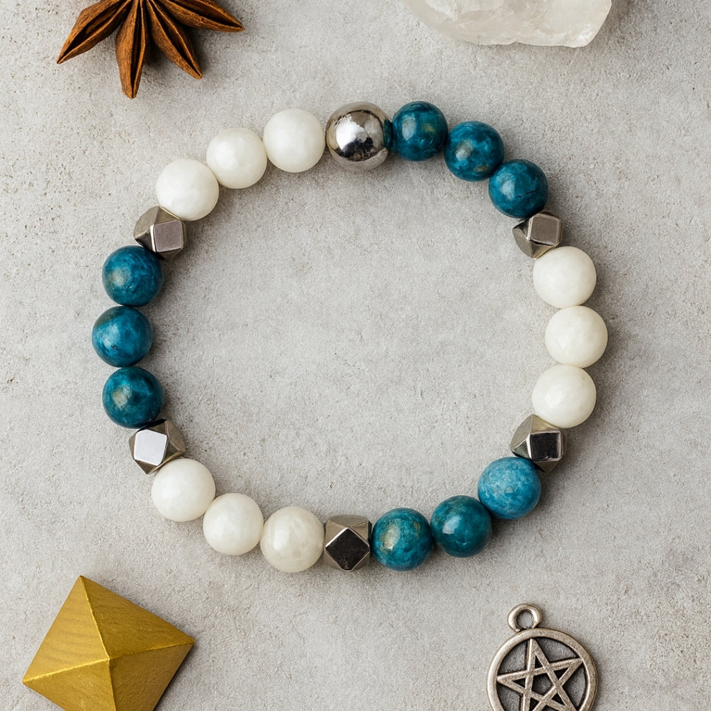 Apatite Moon Harmony Bracelet