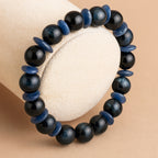 Kyanite Tiger Eye Guardian Bracelet | 10mm Premium Cut