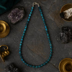 Apatite Necklace 6 mm | 925 Sterling Silver