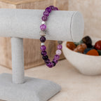 Fluorite Crystal Bracelet | 6mm Natural Fluorite Beads