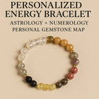 Personalized Energy Bracelet | Astrology Numerology Gemstone | Best Gift for Everyone