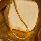 Sunstone Necklace – 3 mm Faceted Crystal