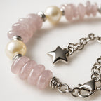 Kunzite Pearl Bracelet