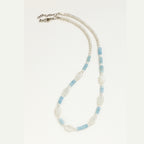 Moonstone Aquamarine Necklace