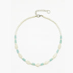 Moonstone Aquamarine Necklace