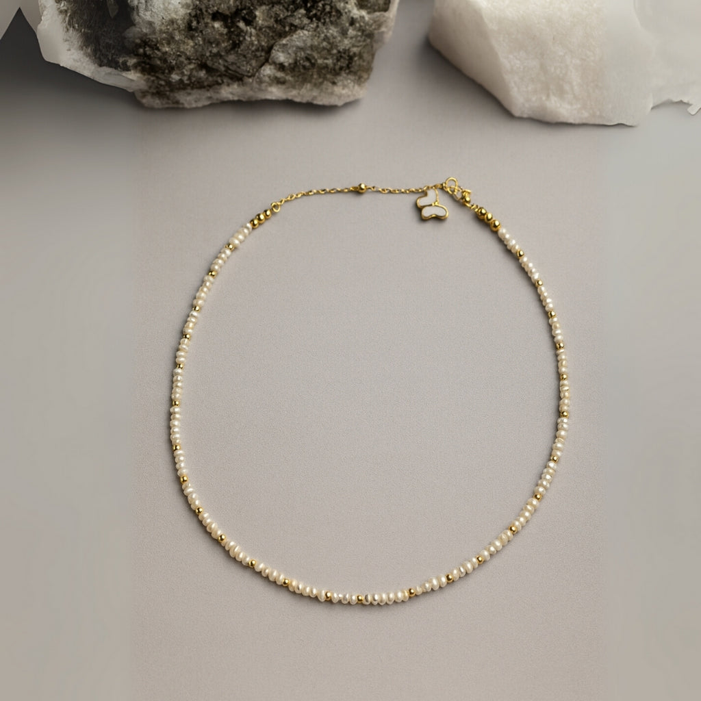 Pearl Metamorphosis Choker | Butterfly Talisman of Moonlight
