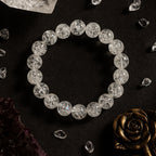 Quartz Bracelet – Purelight Codex | 10 mm Clear Quartz Beads