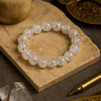 Quartz Bracelet – Purelight Codex | 10 mm Clear Quartz Beads