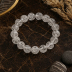 Quartz Bracelet – Purelight Codex | 10 mm Clear Quartz Beads
