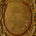 Red Coral Necklace 4 mm | Shakti-Ra Talisman