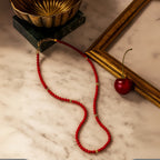 Red Coral Necklace 4 mm | Shakti-Ra Talisman