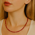 Red Coral Necklace 4 mm | Shakti-Ra Talisman