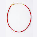 Red Coral Necklace 4 mm | Shakti-Ra Talisman
