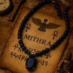 Sapphire Necklace 6mm Faceted Pendant 925 Sterling Silver Jewelry Gift