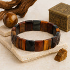 Tiger Eye Aegis Bracelet | Premium Multi Tiger Eye Jewelry