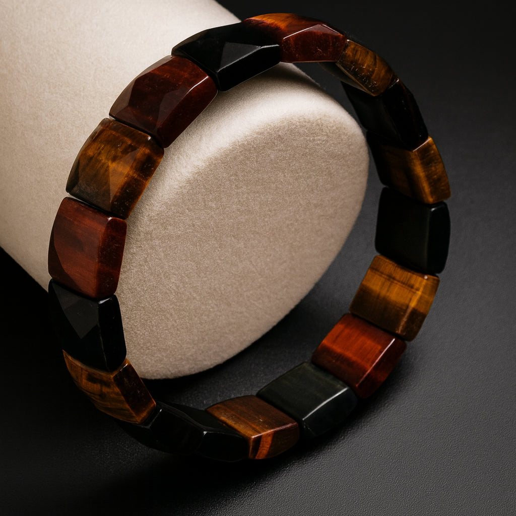 Tiger Eye Aegis Bracelet | Premium Multi Tiger Eye Jewelry