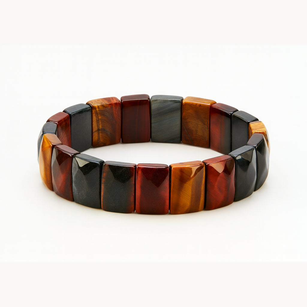 Tiger Eye Aegis Bracelet | Premium Multi Tiger Eye Jewelry
