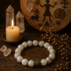 Tourmalinated Moonstone 10mm Bracelet | Afanesyova Ay Baksı – Moon Shaman