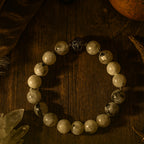 Tourmalinated Moonstone 10mm Bracelet | Afanesyova Ay Baksı – Moon Shaman