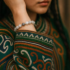 Tourmalinated Moonstone 10mm Bracelet | Afanesyova Ay Baksı – Moon Shaman