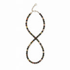 Tourmaline Spectrum Necklace | Natural Multi-Color Tourmaline Beaded Necklace |