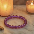 Color Change Violet Zultanite Bracelet | 8 mm Faceted Beads