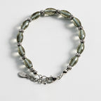 Zultanite Maliya Bracelet | 8x5 mm Faceted Oval Crystal with 925 Silver | Rare Color-Change Gemstone