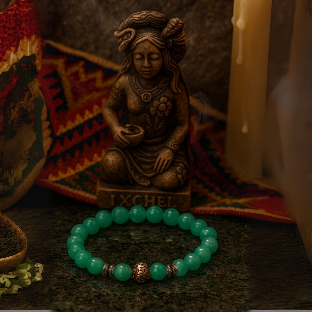 Amazonite & Hematite Healing Bracelet 8 mm
