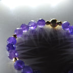 Amethyst Bracelet 8 mm Faceted | Clarity • Inner Calm • Focus