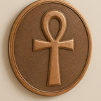 Ankh Copper Wall Art 40cm | Egyptian Life Symbol |